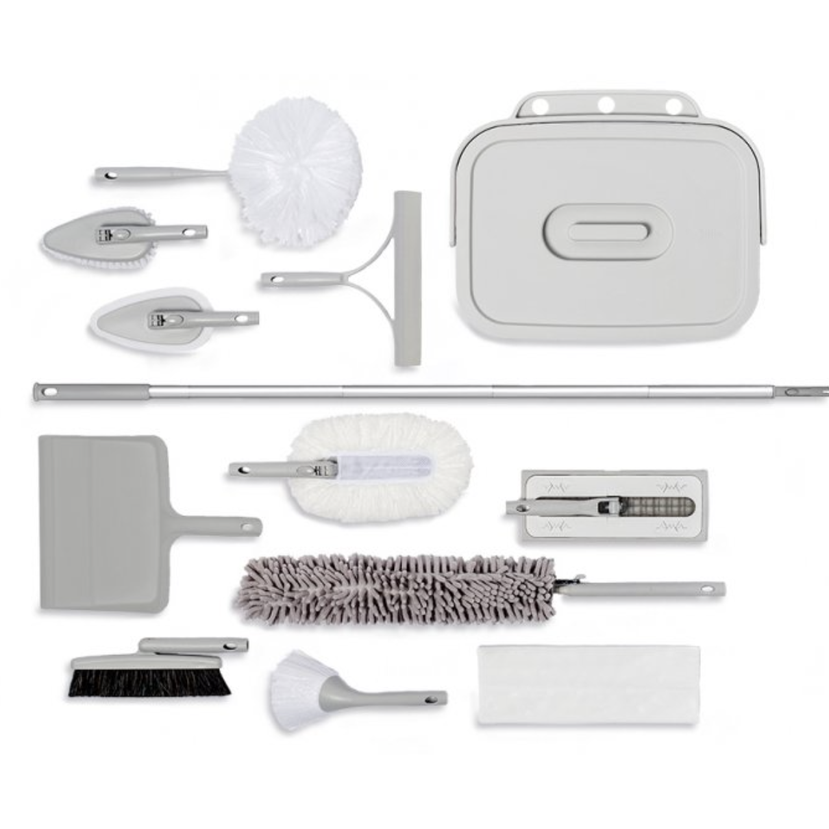 One Handle Multiple Cleaning Solutions Grey