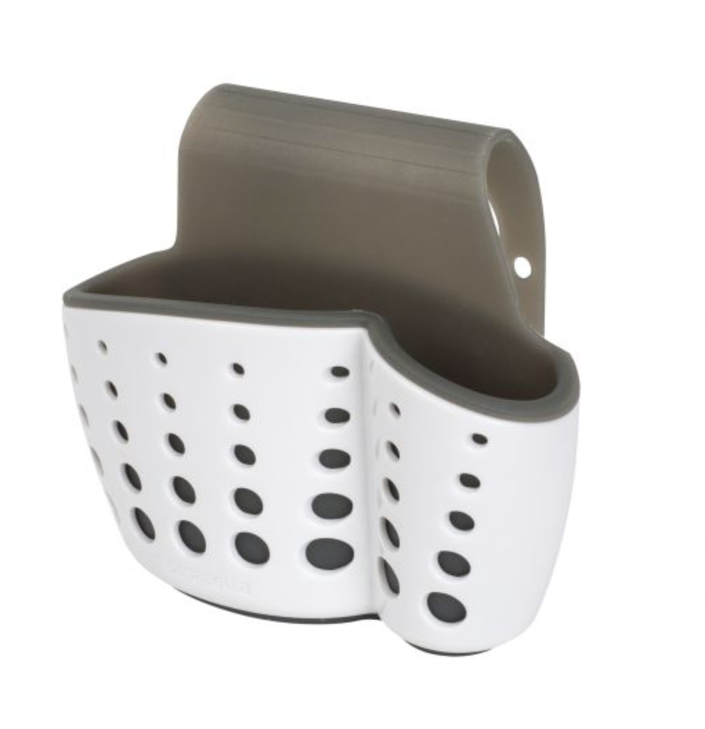 Sink Sider Faucet Sponge & Dish Brush Holder - Dish Washing Tool Caddy