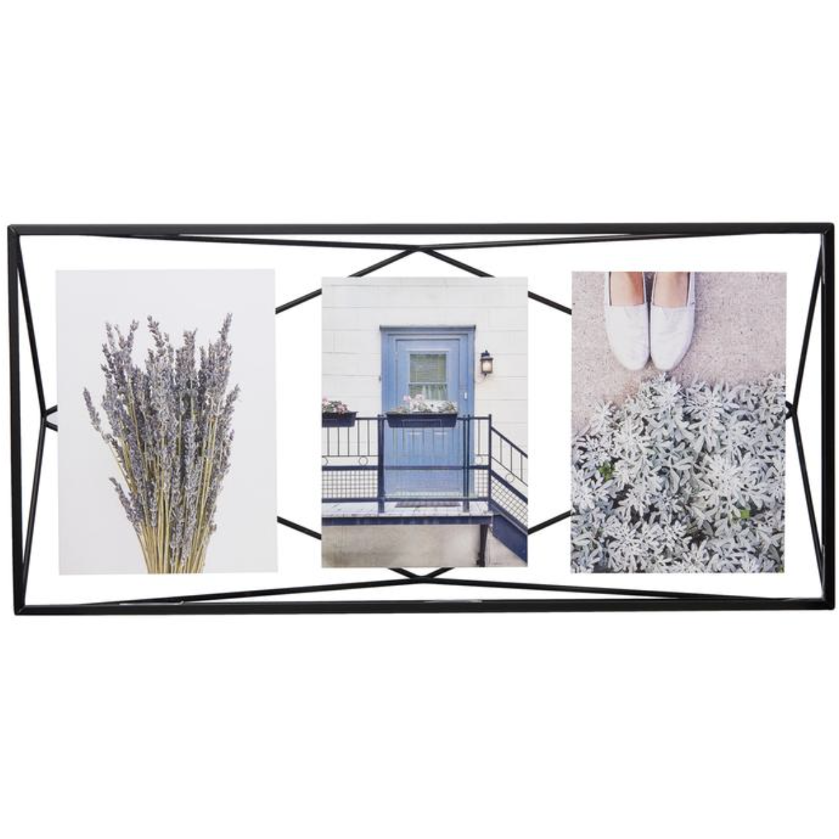 PRISMA MULTI PHOTO DISPLAY BLACK 19" x 9" x 3.25"