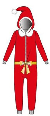 Christmas Onesie Mrs Claus