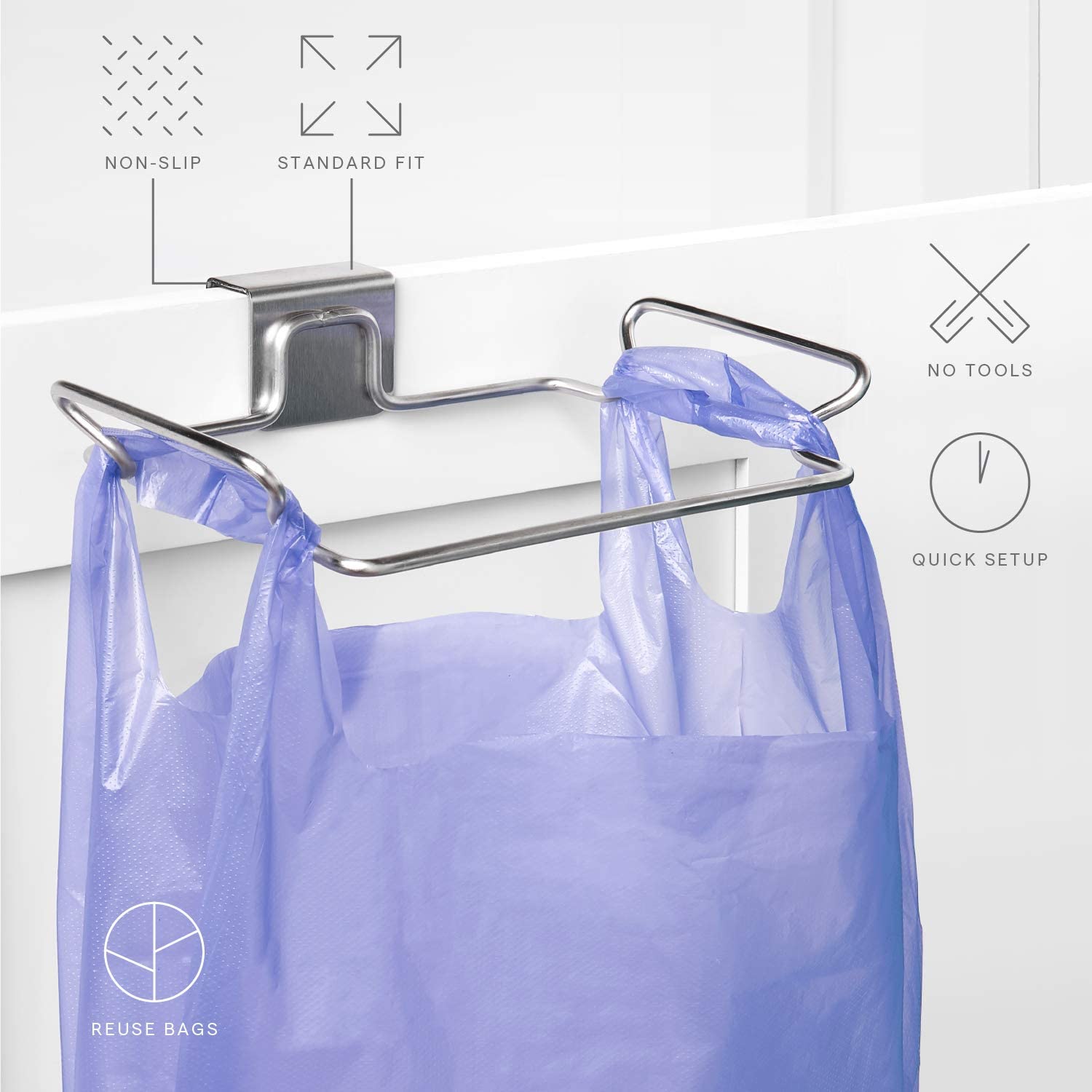 PLASTIC BAG TRASH BIN