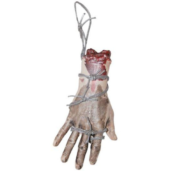 Bloody Hand w/ Barbed Wire