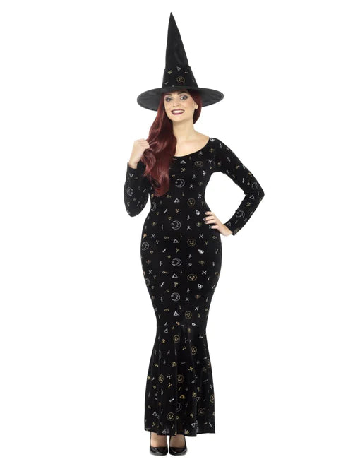 Deluxe Black Magic Ouija Witch Costume