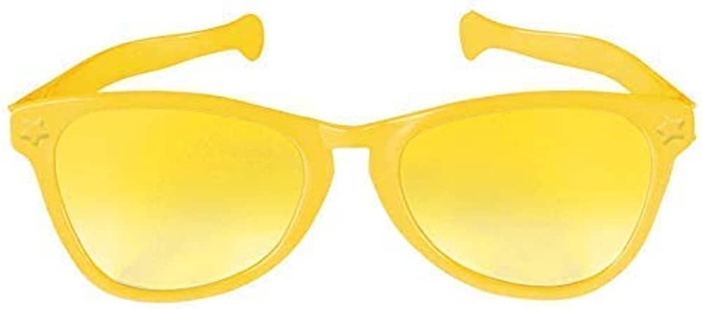 Yellow Jumbo Glasses