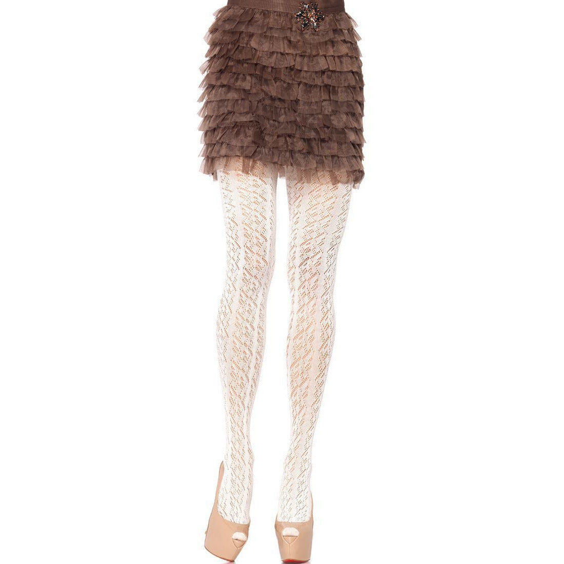 CROCHET NET TIGHTS