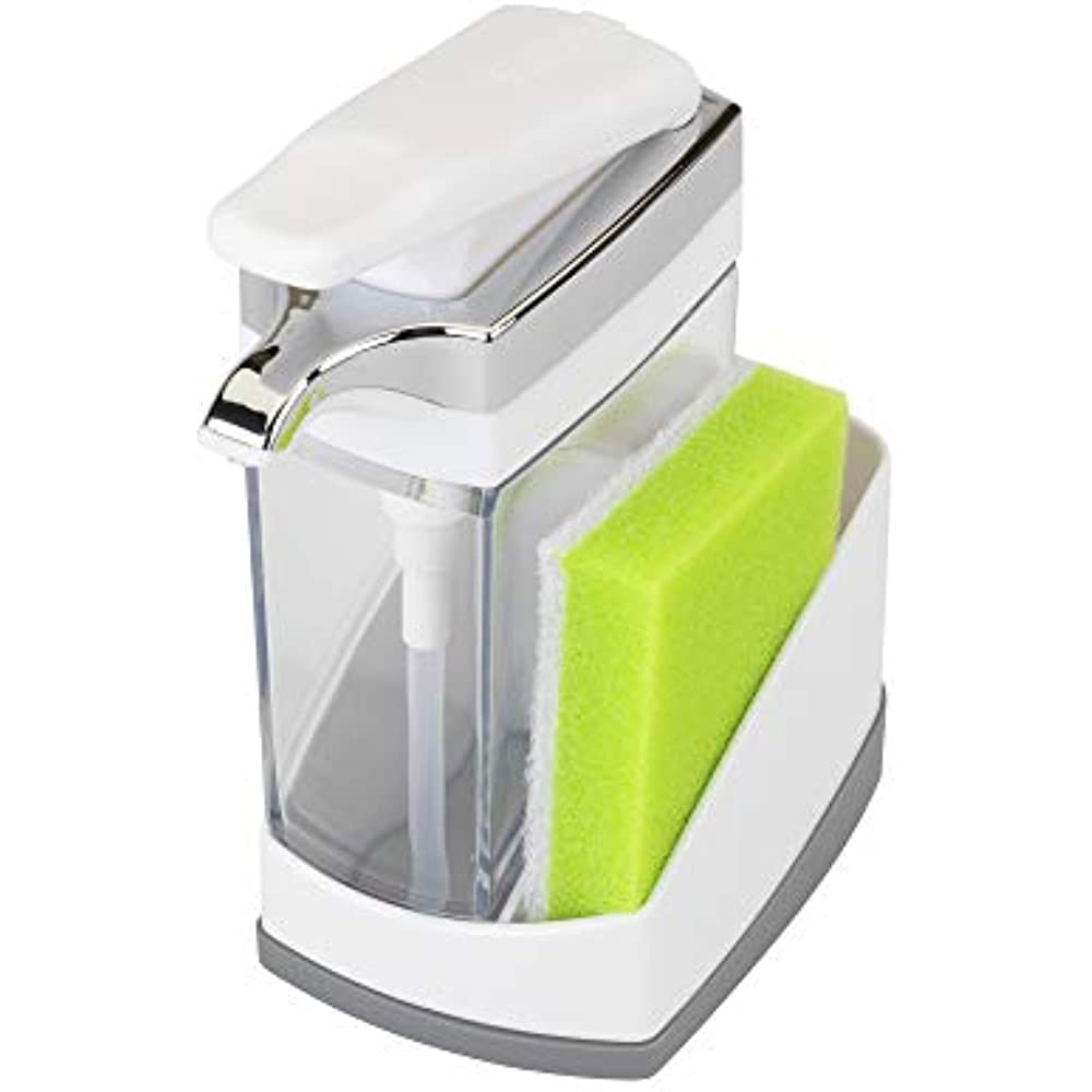 SINK SIDER SOLO WHITE W/SPONGE 16oz