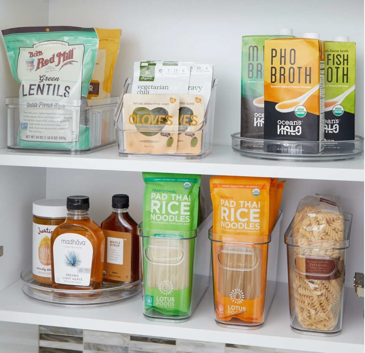 FRIDGE AND PANTRY ORGANIZERS