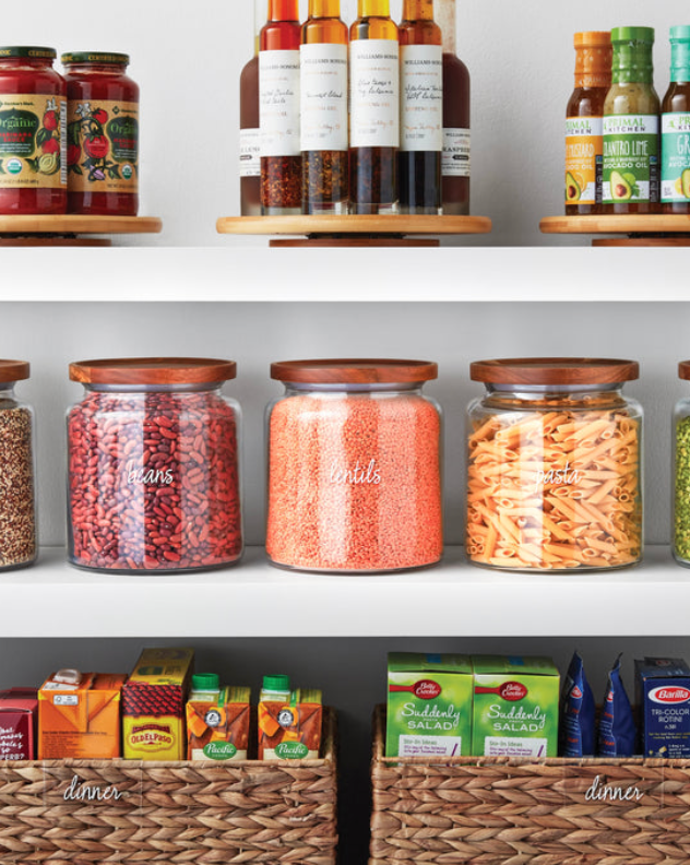 FRIDGE AND PANTRY ORGANIZERS