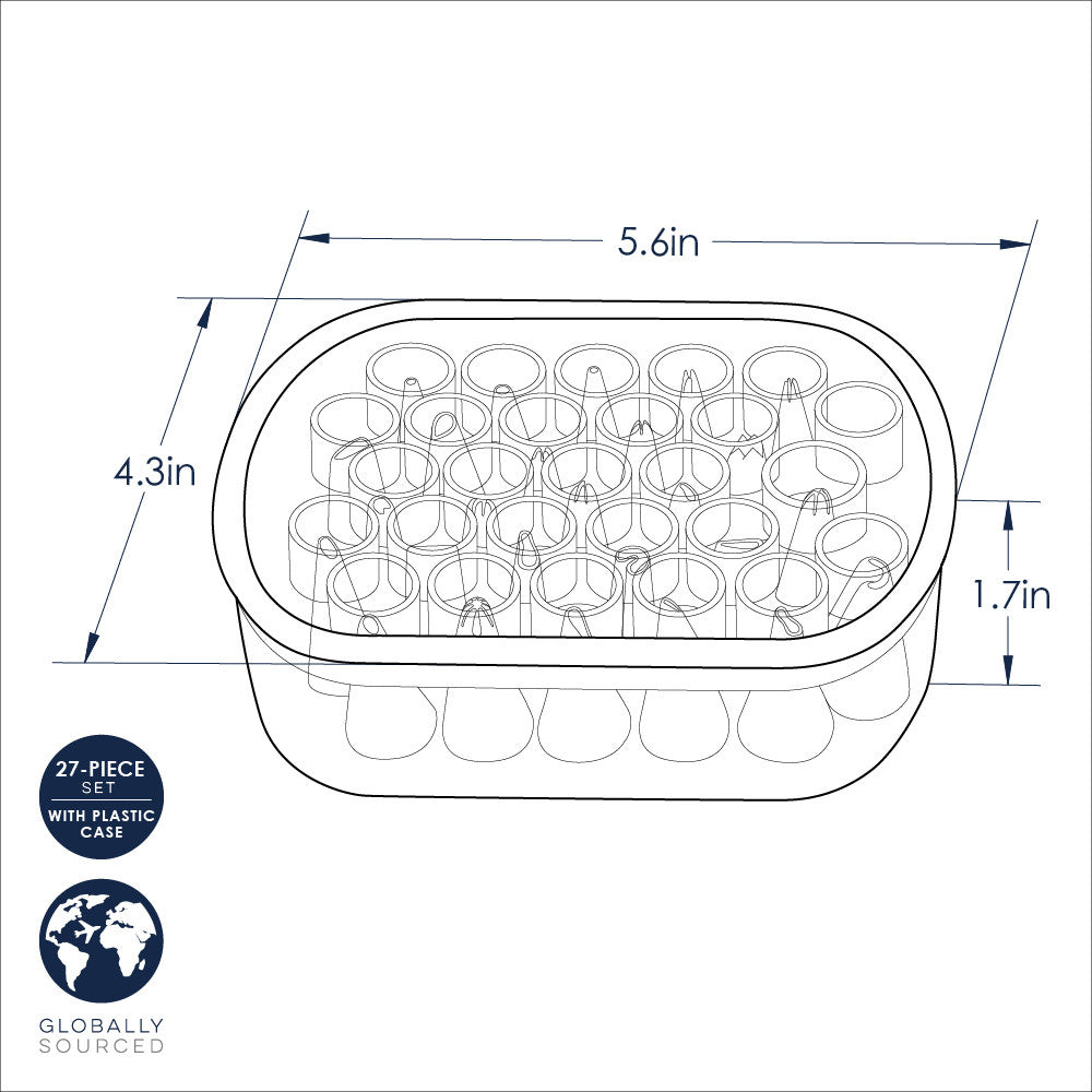 27 Piece Decorating Tip Set