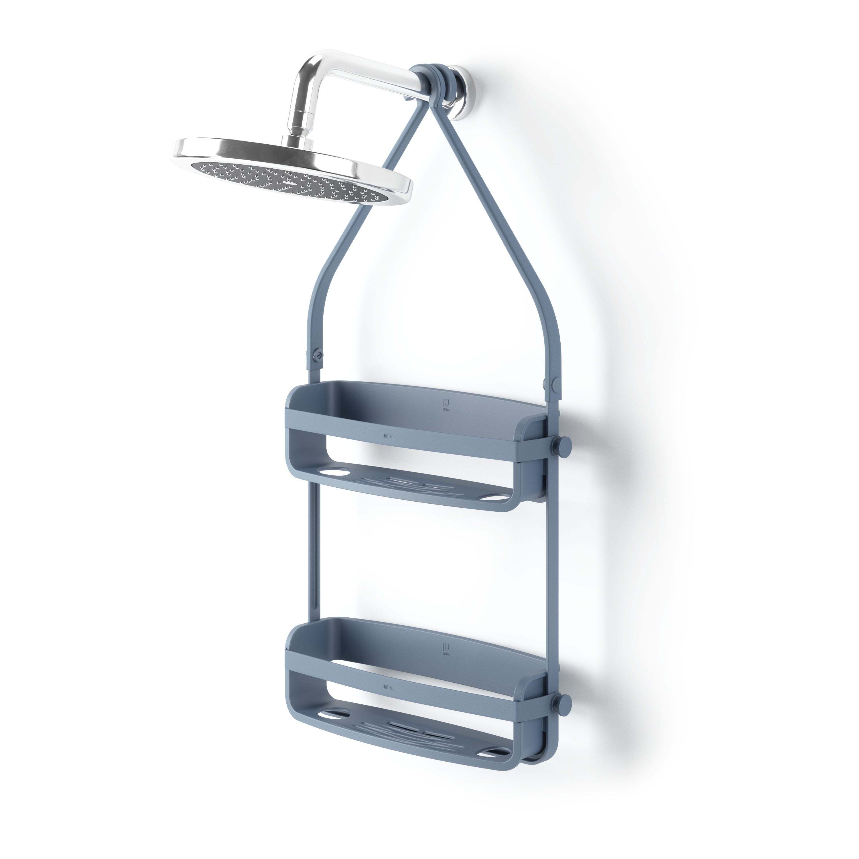 Flex Shower Caddy Slate Blue