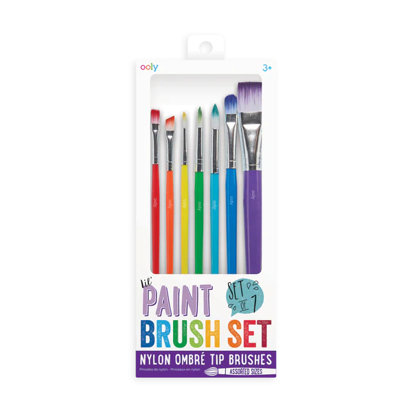 lil' Paint Brush Set - Set of 7