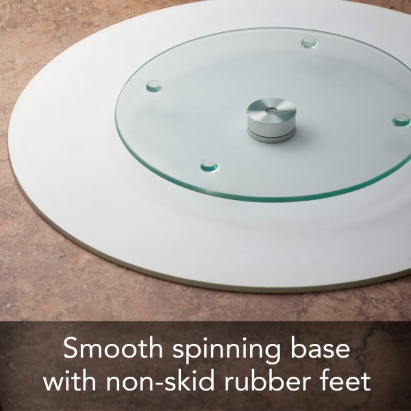 Seaside  Tempered Glass Turntable