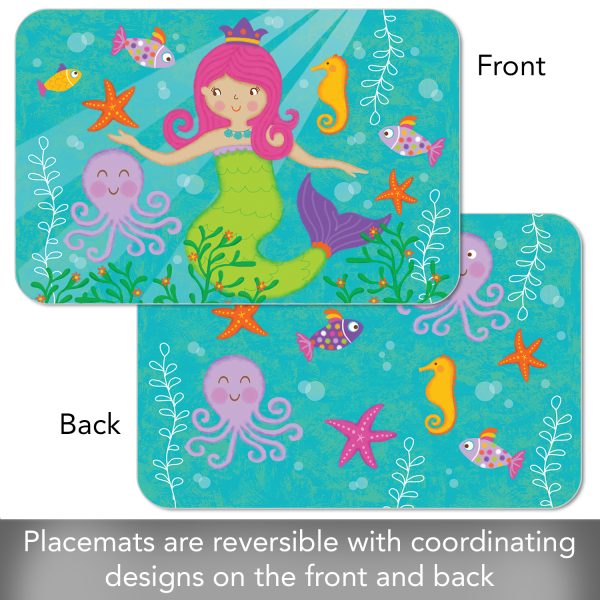 Kids Mermaid – Easycare Reversible Placemat