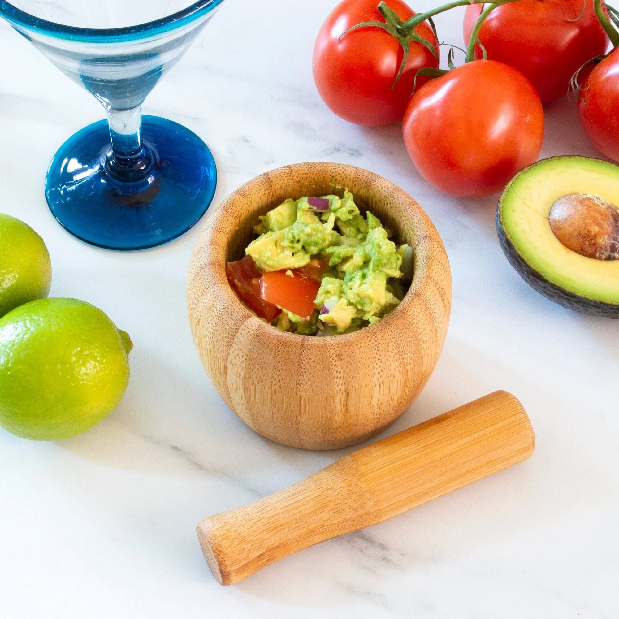 4" Bamboo Mortar & Pestle