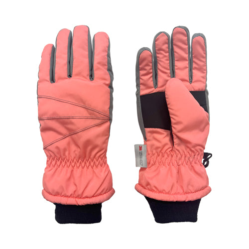 Girls  7-16 Taslon Ski Glove Thinsulate Pink