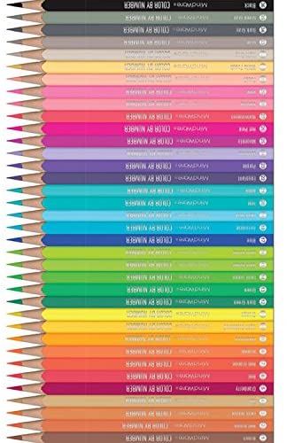 36 Coloured Triangular Pencils In Tin