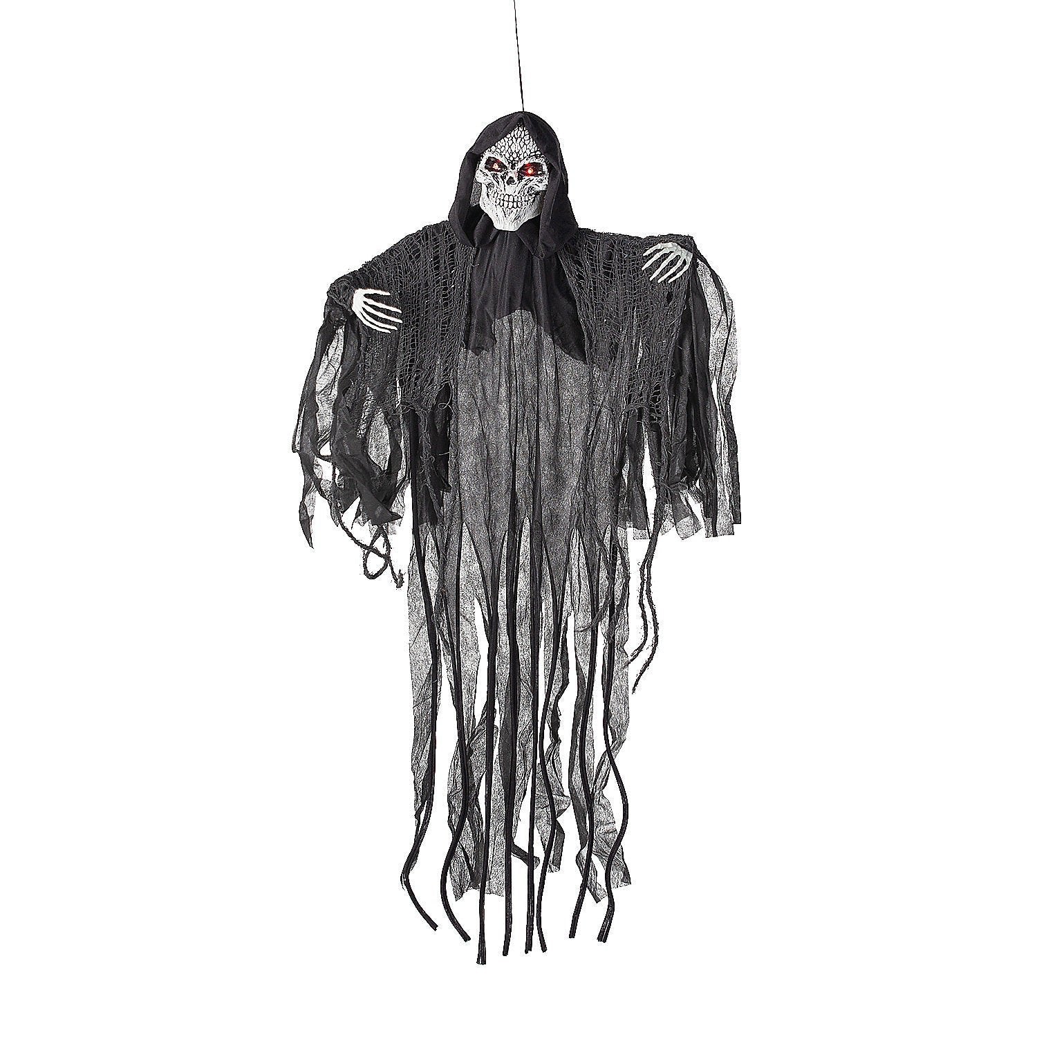 4FT Animated & Light-Up Skeletal Reaper Hanging