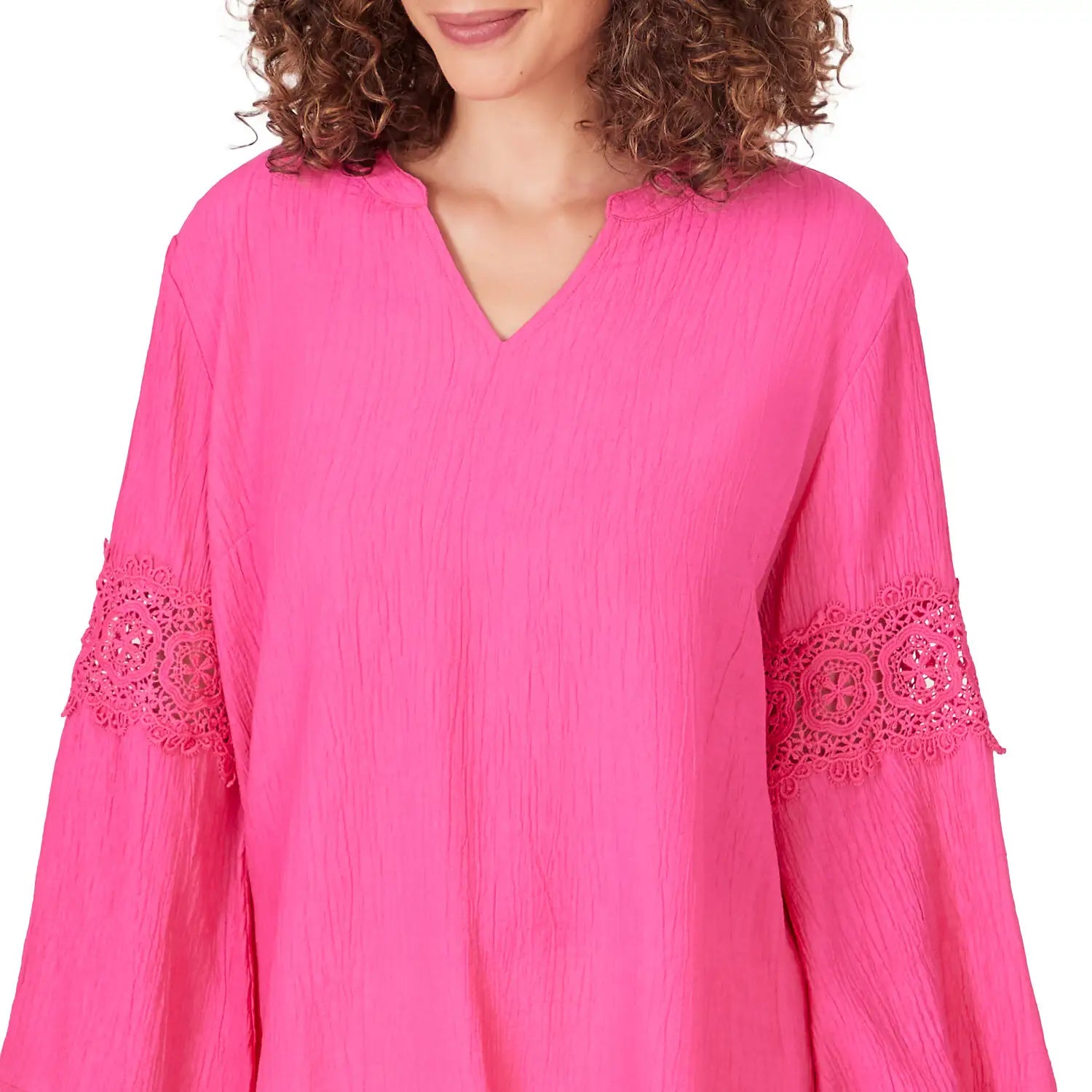 Embellished Top RaspBerry  - Ruby Rd