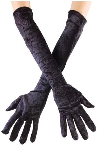 Black Diamond Velvet Gloves