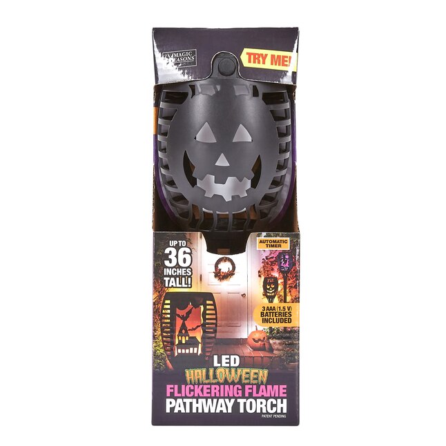 Halloween Flicker Flame Pathway Torch Case