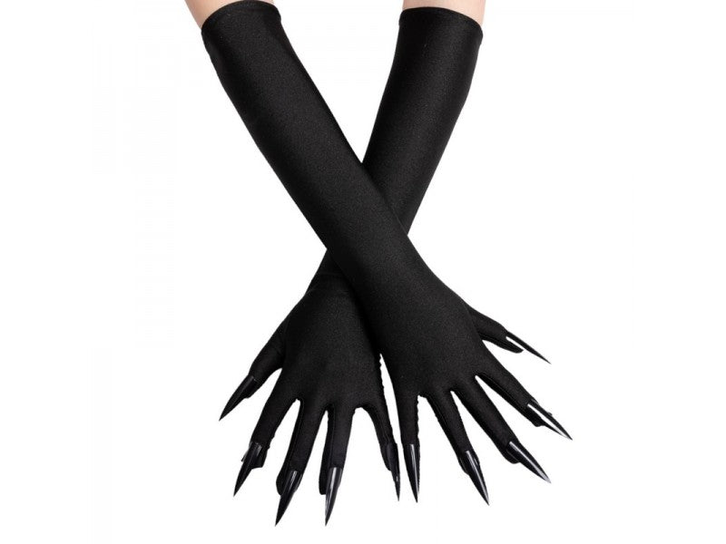 BLACK WITH GLOVES NAIL