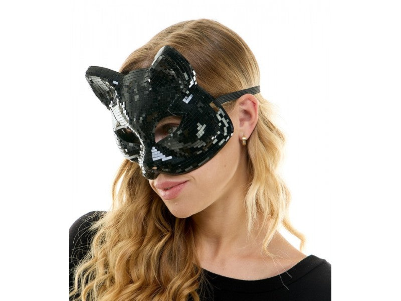 Black Mirror cat mask