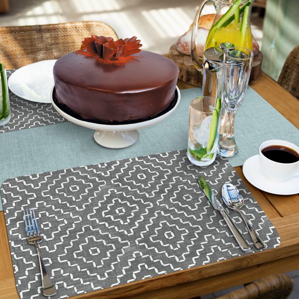 Grey Flannel Easycare Reversible Placemat