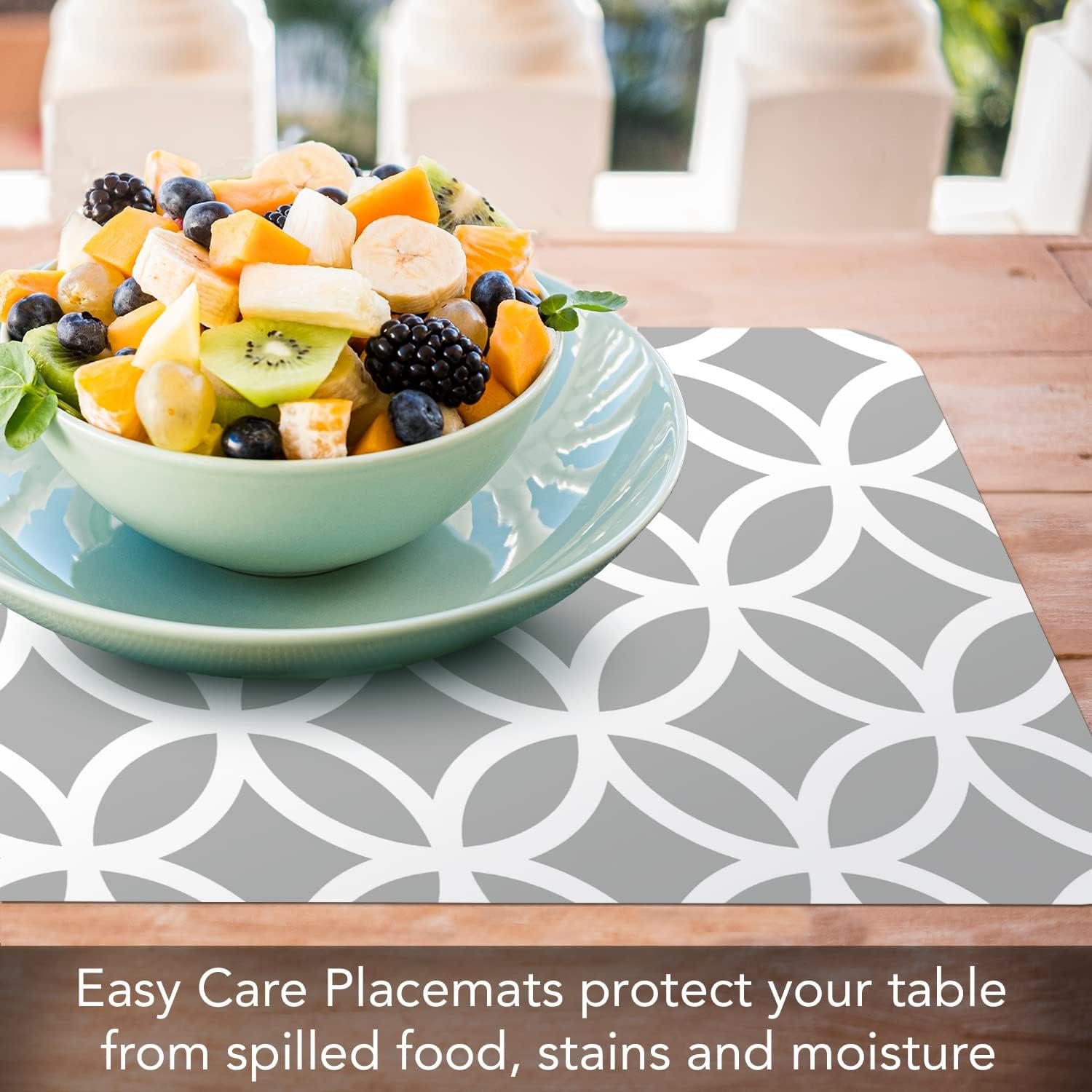 Circles - Easy Care Silhouette Placemat