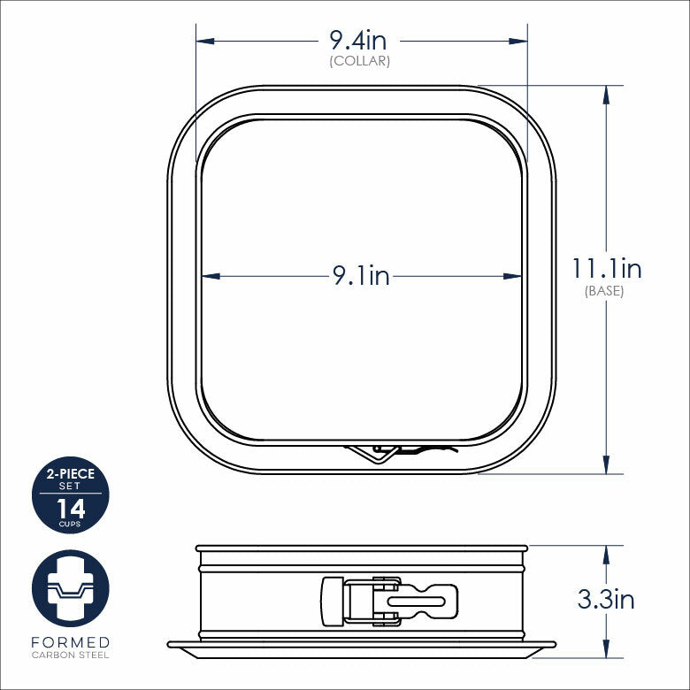 Square Springform Pan