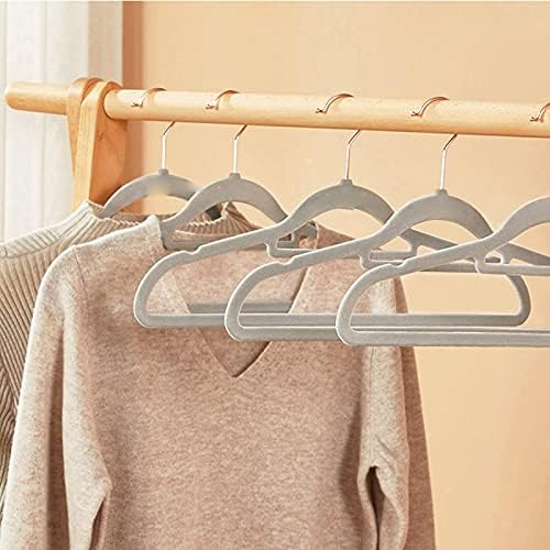 Grey - Set of 25 Velvet Hangers