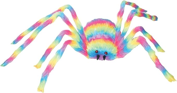 35.4" Colorful Spider-Lu Under Ultraviolet Radiant