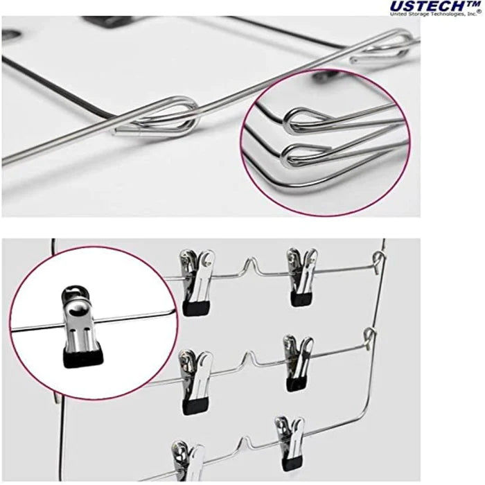 6 Tier  Foldable Skirt/Pant  Organizing Hanger