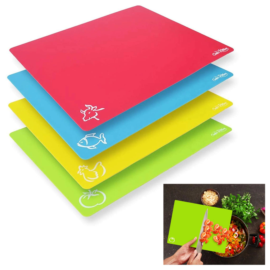 Set of 4 Flexible Cutting Boards