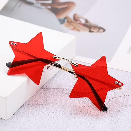 Stars shaped sunglasses