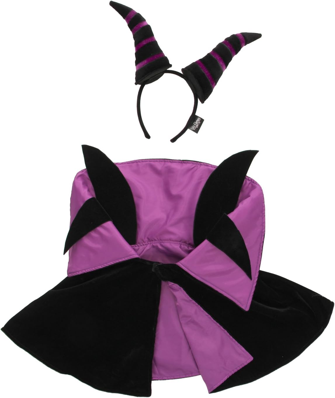 Adult Maleficent Headband and Collar Set