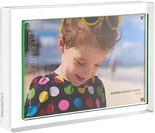 Accent Magnet Frame Green 4" x 6"