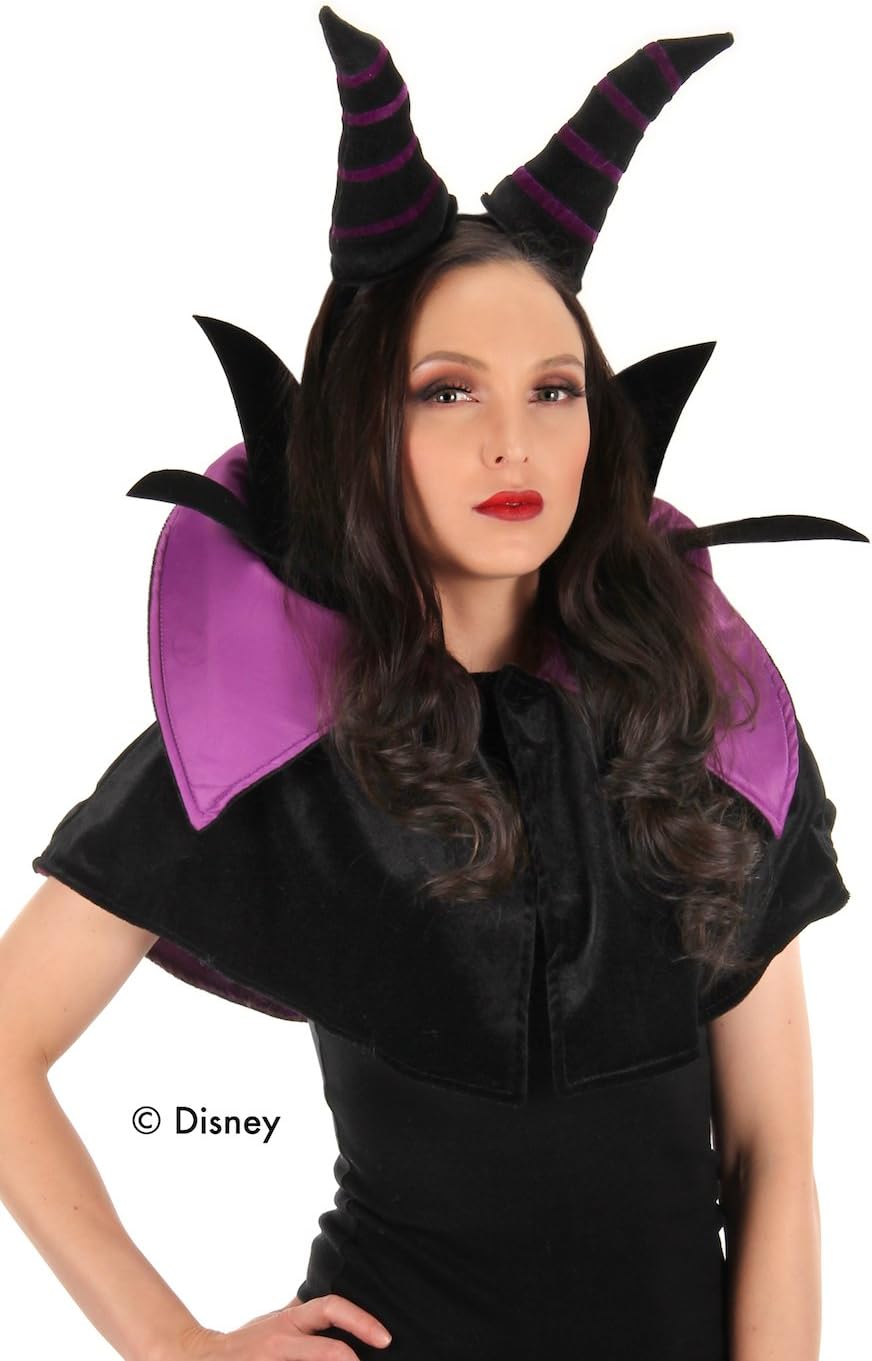 Adult Maleficent Headband and Collar Set