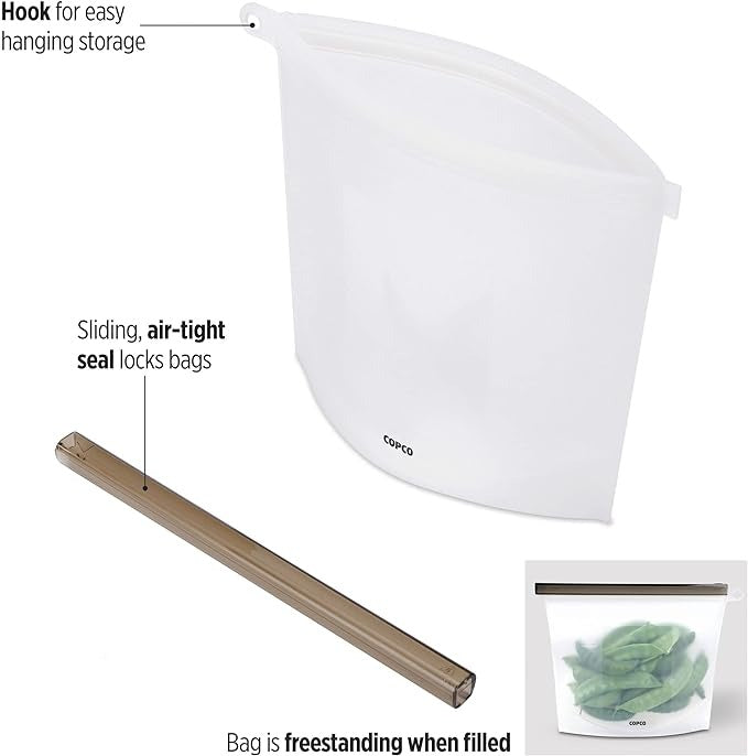 Medium Reusable Silicone Bag