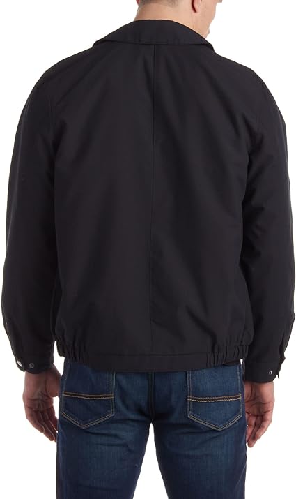 Men's Golf Jacket Black - Perry Ellis