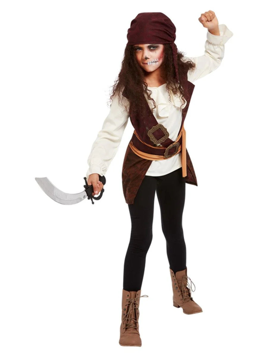 Girls Dark Spirit Pirate Costume