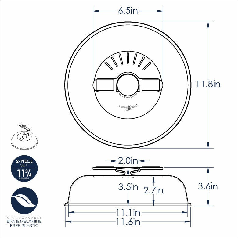 Up & Away Easy Stow Spatter Cover