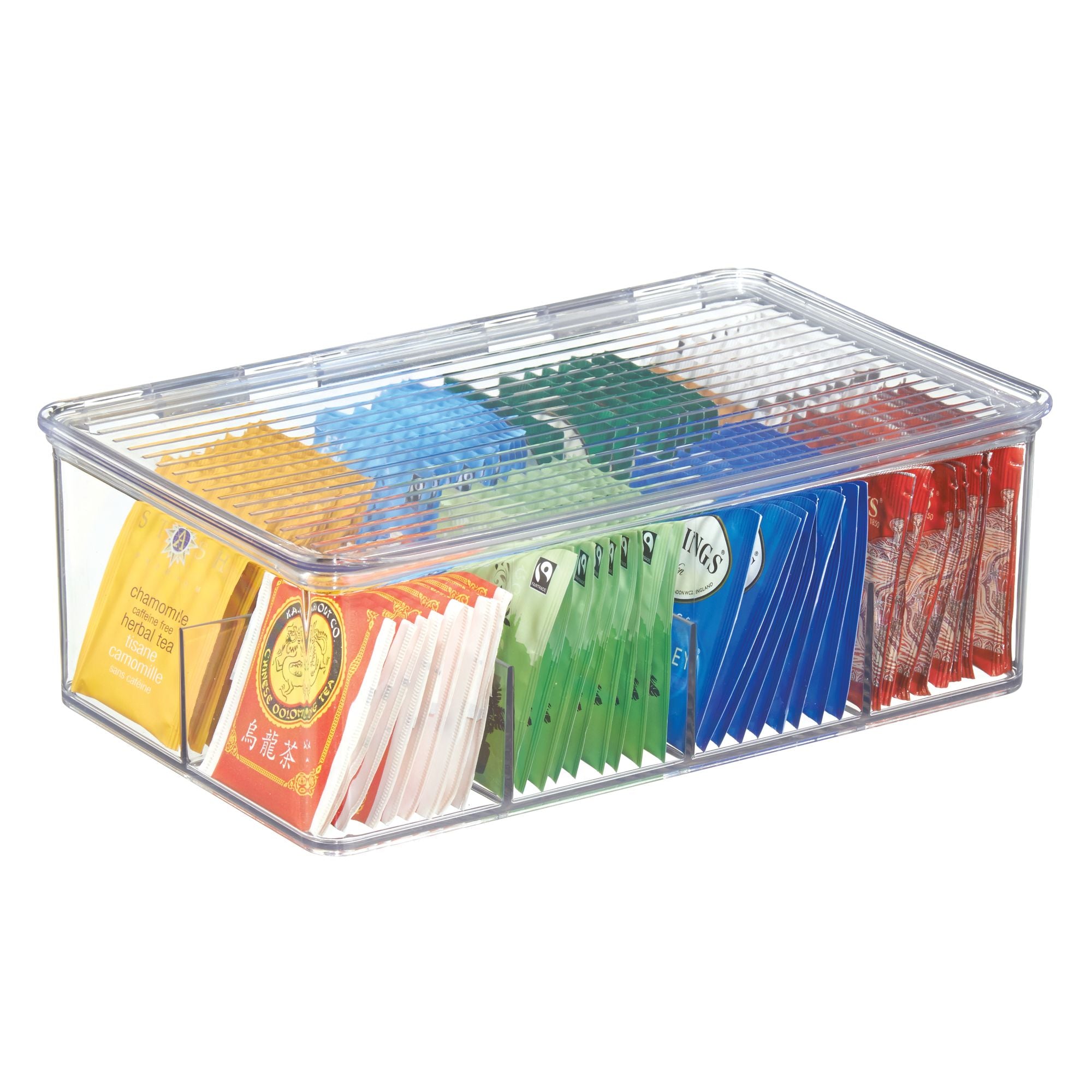 Cabinet Binz Tea Box Clear 10.75" x 7.5" x 3.5"