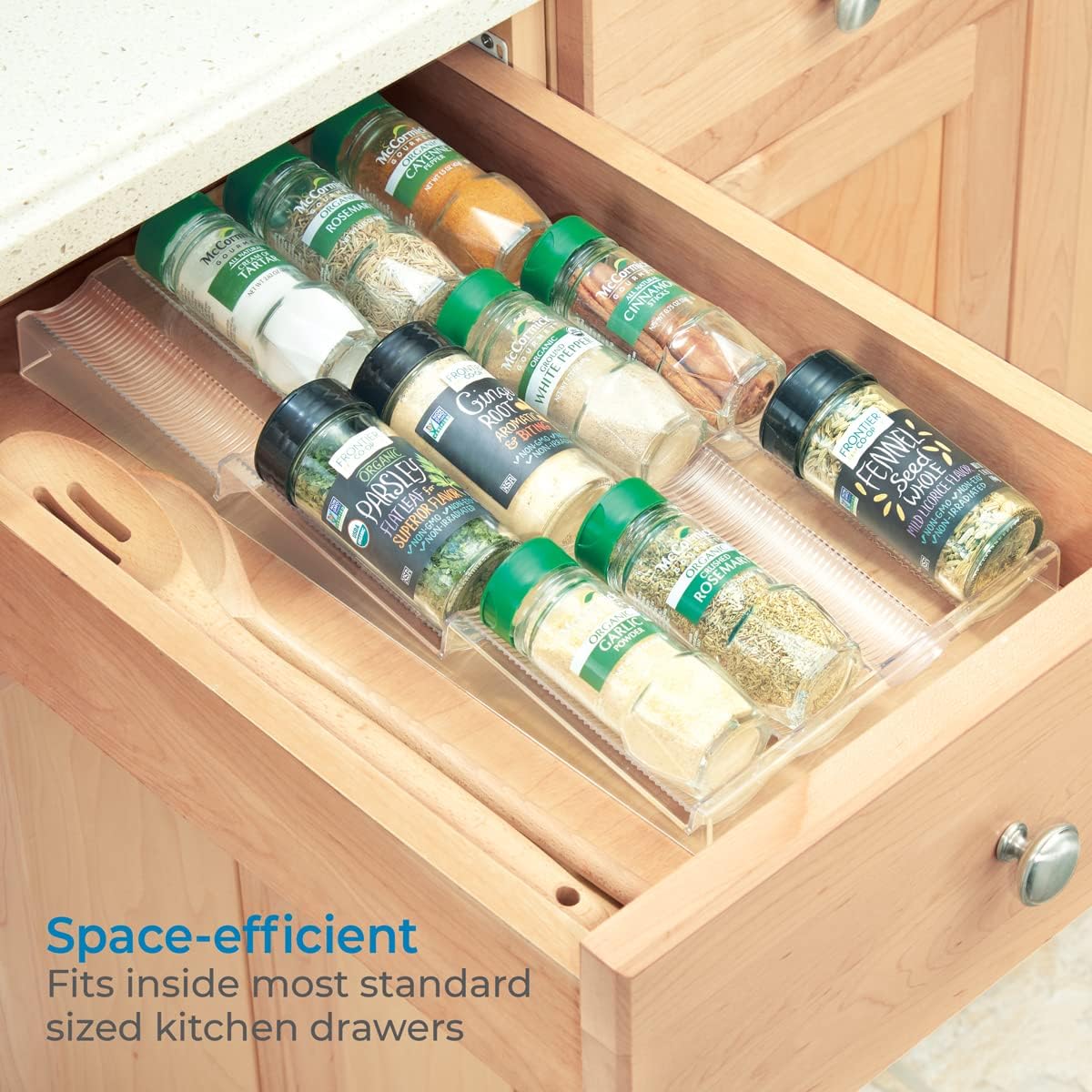 RPET Linus Drawer Spice Holder Clear