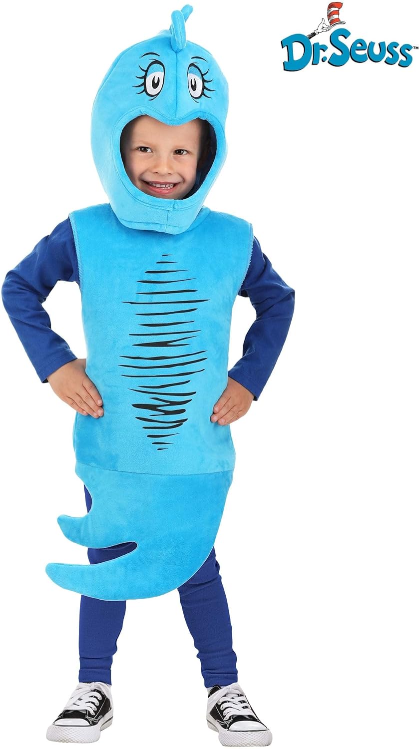 Dr. Seuss Kids Blue Fish Toddler