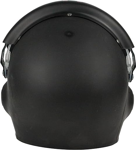 Adult Adjustable Deluxe Black Jet Fighter Pilot Helmet