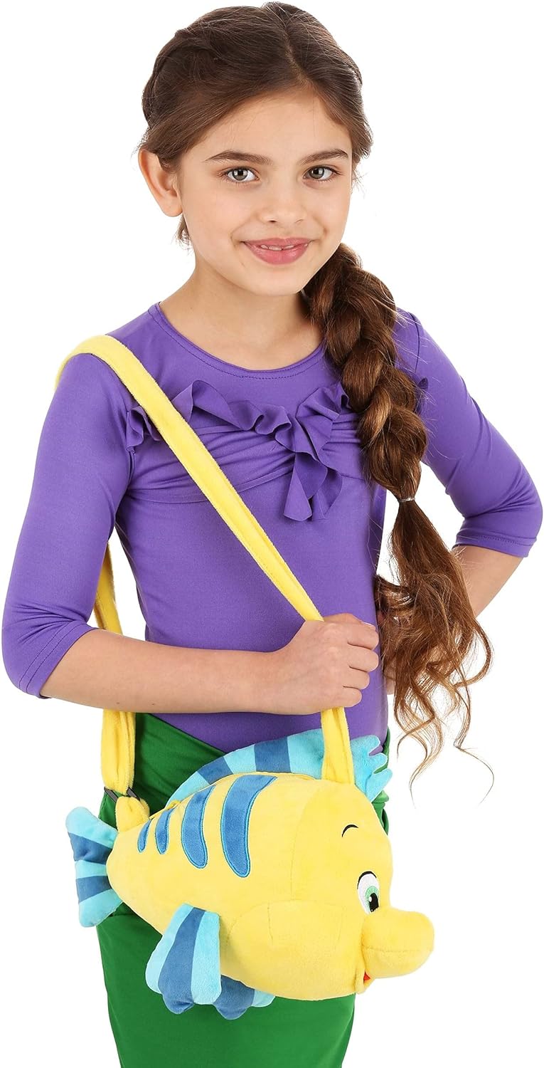 Little Meremaid Flounder Costume Companion Bag