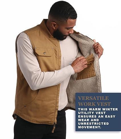 Duck Canvas Vest Wheat