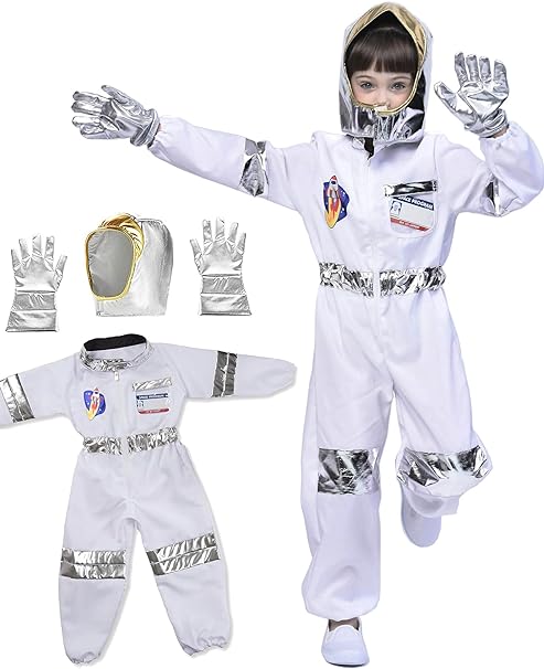 Kit Dress Up Astronaut Costume Set