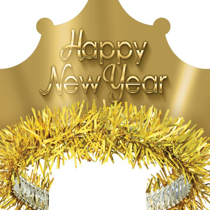 Golden New Year Tiara