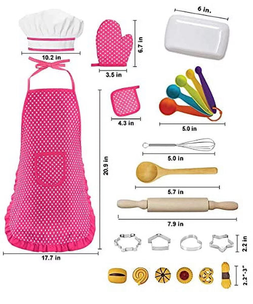 Kit Dress Up Baker Costume Set | PIEX